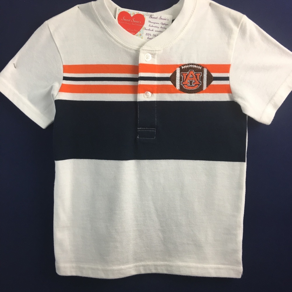 Boys Auburn Football Polo